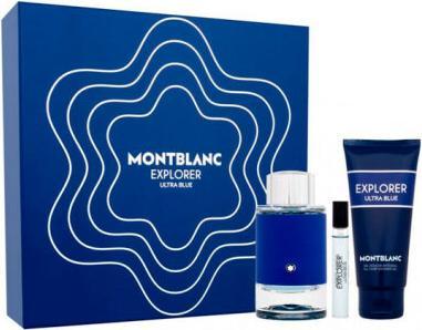 Produktbild Montblanc Explorer Ultra Blue Eau de Parfum Spray 100ml Set 3 Artikel (Eau de Parfum, 100 ml)