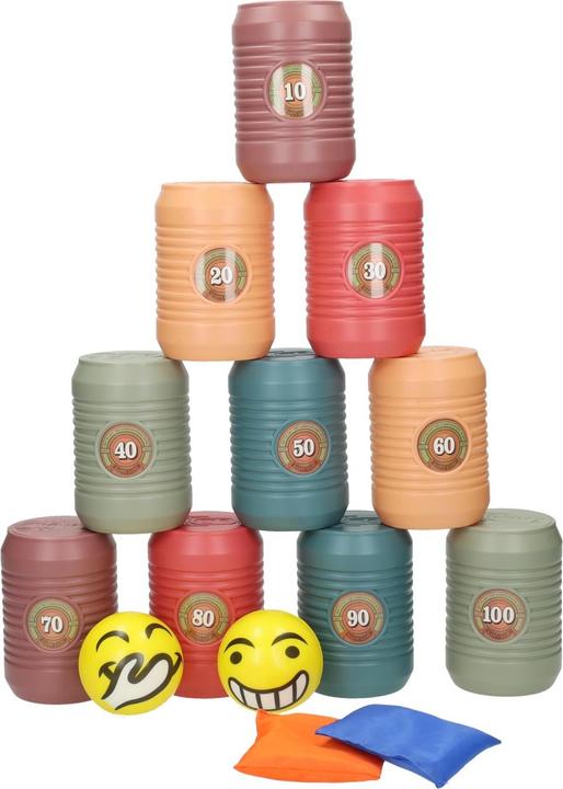 Produktbild Dosenwurf-Wurfspiel, 14-tlg.