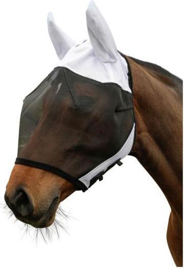 Kerbl Maschera per mosche SuperFly con protezione per le orecchie, pony
