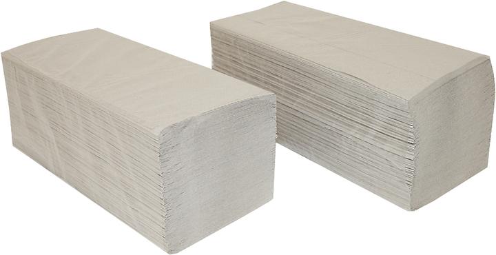 Produktbild Schäfer Shop Papierhandtücher Zick-Zack-Falzung, 1-lagig, L 250 x B 230 mm, reissfest, 5000 Blatt,... (5000 x)