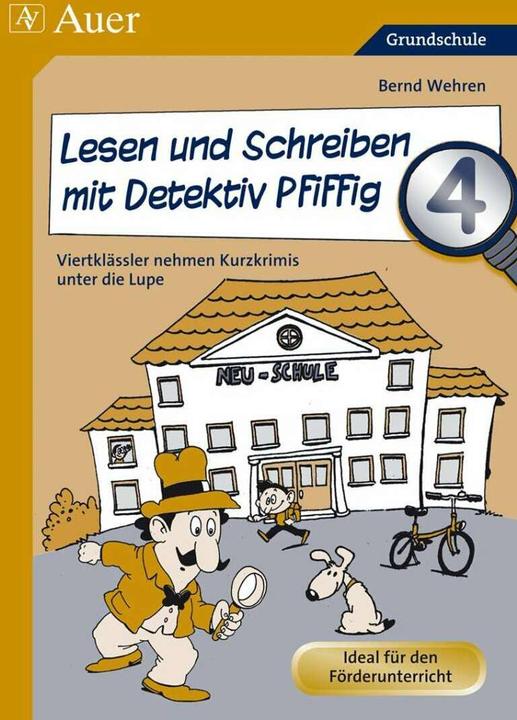 Actual product image Lesen und Schreiben mit Detektiv Pfiffig, Klasse 4 (German, Bernd Wehren, 2023)