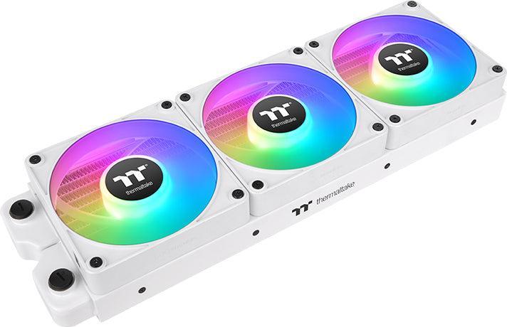 Thermaltake TT CT140 EX Rev ARGB Sync PC Cooling Fan 3 Pack Blanc (140 mm, 3 x)