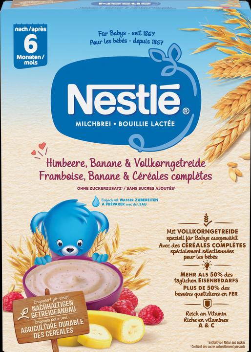 Produktbild Nestlé Himbeere Banane & Vollkorncerealien (450 g)