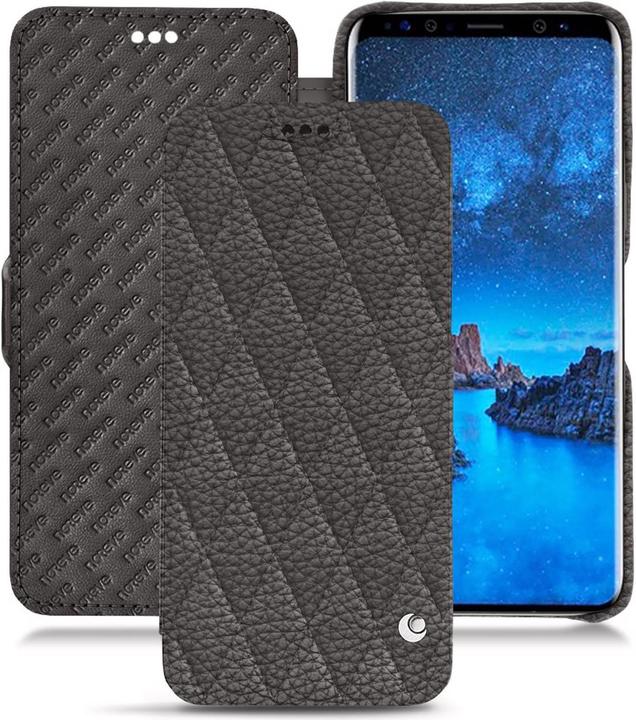 Productafbeelding Noreve Lederen omslag horizontaal (Samsung Galaxy S9)