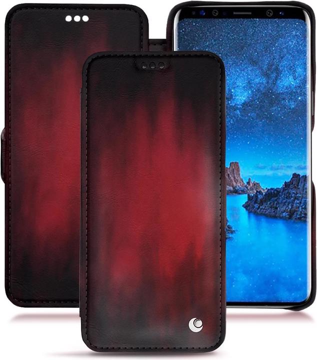 Productafbeelding Noreve Lederen omslag horizontaal (Samsung Galaxy S9)