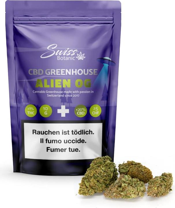 Image du produit Swiss Botanic Alien OG Greenhouse (Intérieur)