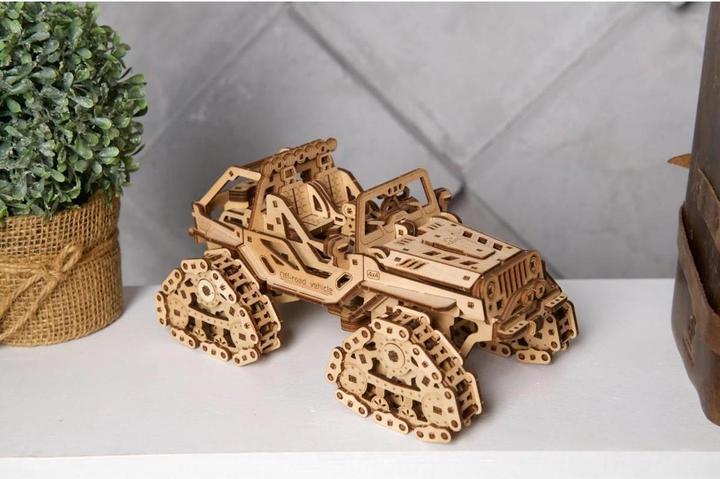 Actual product image Ugears 70204 Tracked Off-Road Vehicle