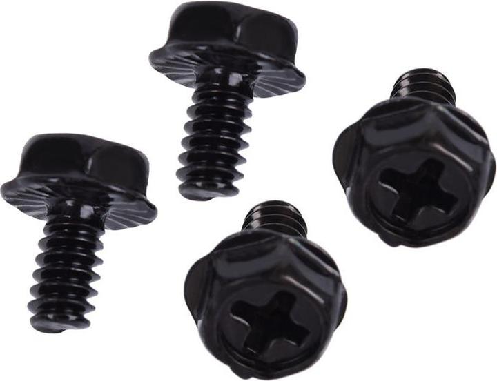 Image du produit Aquatuning Vis UNC 6-32 x 6 croix pour D-RAM Cooler X2 (4xpcs) - black nickel
