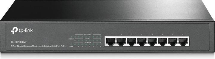 Actual product image TP-Link TL-SG1008MP - Switch - unmanaged - 8 x 10/100/1000 (PoE+) - desktop, rack-mountable - PoE+ ( (8 Ports)