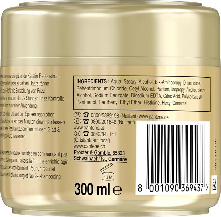 Image du produit Pantene Traitement des cheveux lisses et soyeux (300 ml)