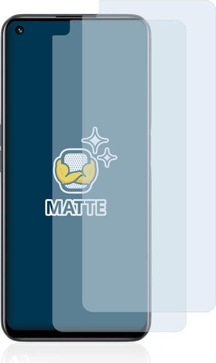 Actual product image BROTECT Anti-glare screen protector matt (2 Piece, Realme 9 Pro+)
