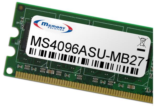 Produktbild Memorysolution Memory Solution MS4096ASU-MB271 4GB Speichermodul (Asus MAXIMUS II FORMULAR, 1 x 4GB)