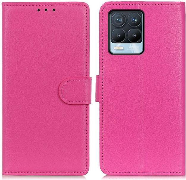 Productafbeelding MU Classic Litchi Leren Boekomslag Serie (Realme 8 Pro, realme 8)