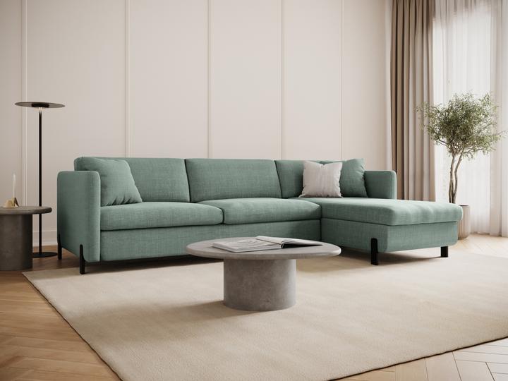 Actual product image Micadoni Right Corner Sofa With Bed Function And Box, "Gloria", 4 Seats, 260x170x80Made in Europe (Corner sofa)
