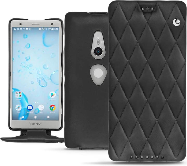 Actual product image Noreve Leather cover vertical (Sony Xperia XZ2)