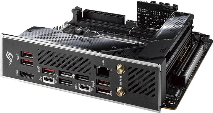 Actual product image ASUS ROG Strix X670E-I Gaming Wifi (AM5, AMD X670E, Mini-ITX)