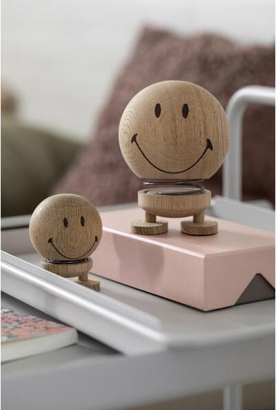 Image du produit Hoptimist Présentoir Bumble Smiley M, Marron (9 x 8,5 x 12 cm)