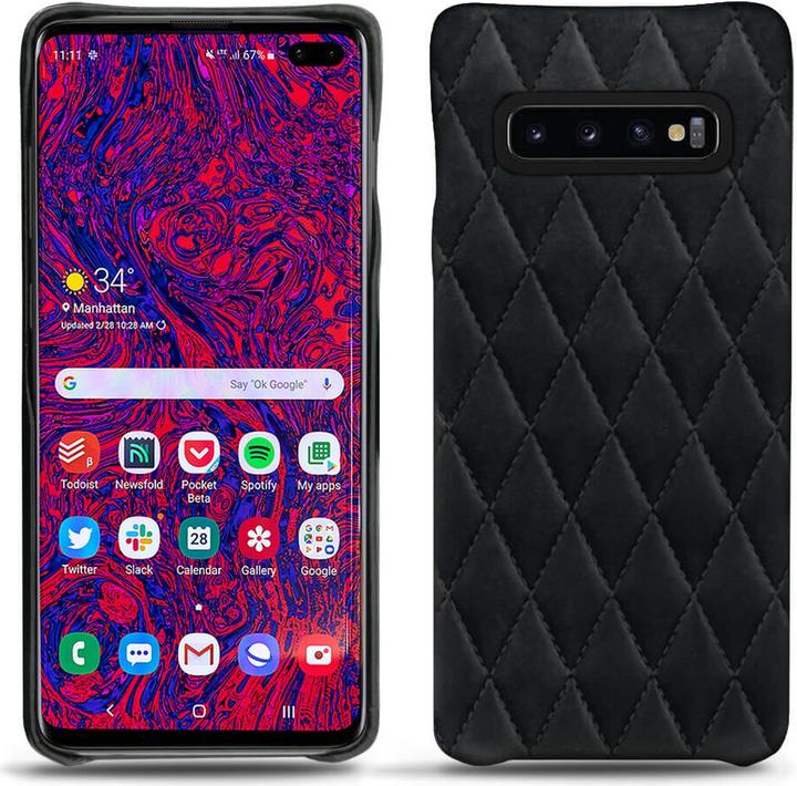 Actual product image Noreve Leather cover (Samsung Galaxy S10+)