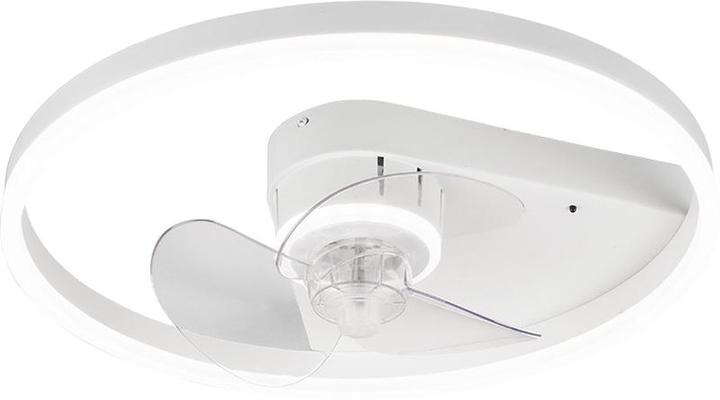 Produktbild RL live your light Design ventilator wit d: 50cm dimbaar - Modern - Trio - 2 jaar garantie (3500 lm)
