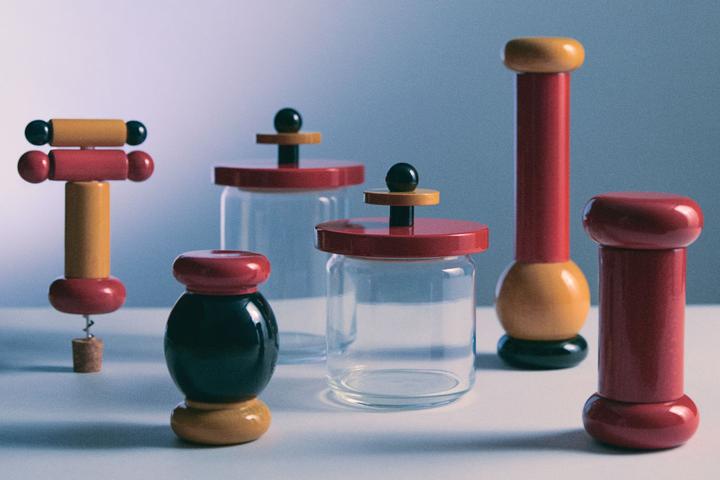 Produktbild Alessi Salz-/Pfeffermühle VALUES COLLECTION rot (Pfeffer)