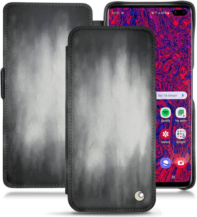 Productafbeelding Noreve Lederen omslag horizontaal (Samsung Galaxy S10 5G)