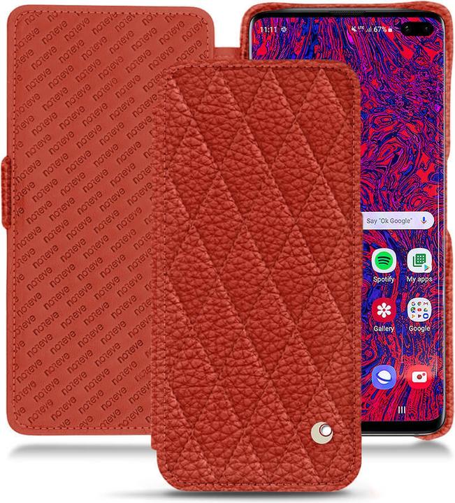 Actual product image Noreve Leather case horizontal (Samsung Galaxy S10+)