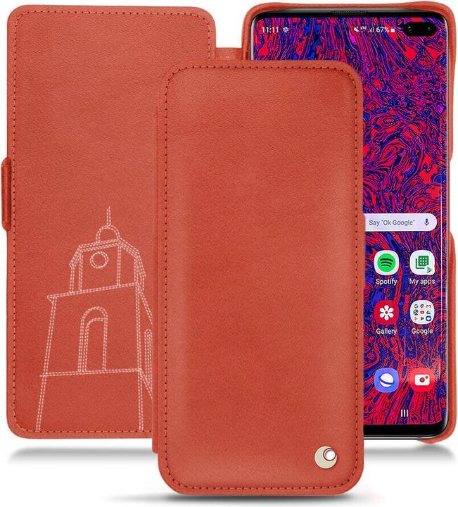 Actual product image Noreve Leather case horizontal (Samsung Galaxy S10+)