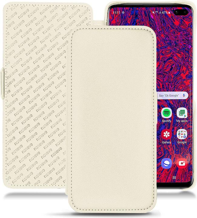 Actual product image Noreve Leather case horizontal (Samsung Galaxy S10+)