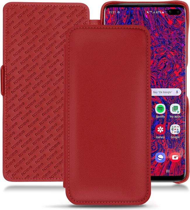 Produktbild Noreve Lederschutzhülle horizontal (Samsung Galaxy S10+)