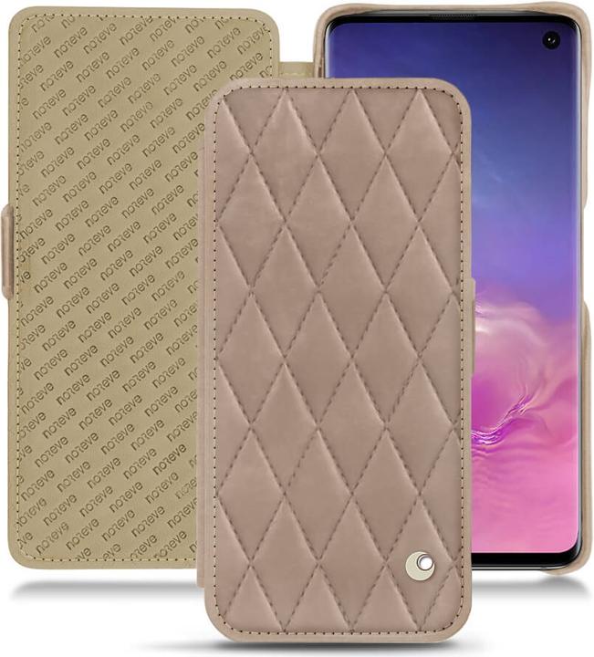 Productafbeelding Noreve Lederen omslag horizontaal (Samsung Galaxy S10)