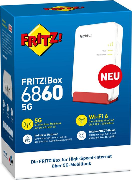 Image du produit AVM FRITZ!Box 6860 5G
