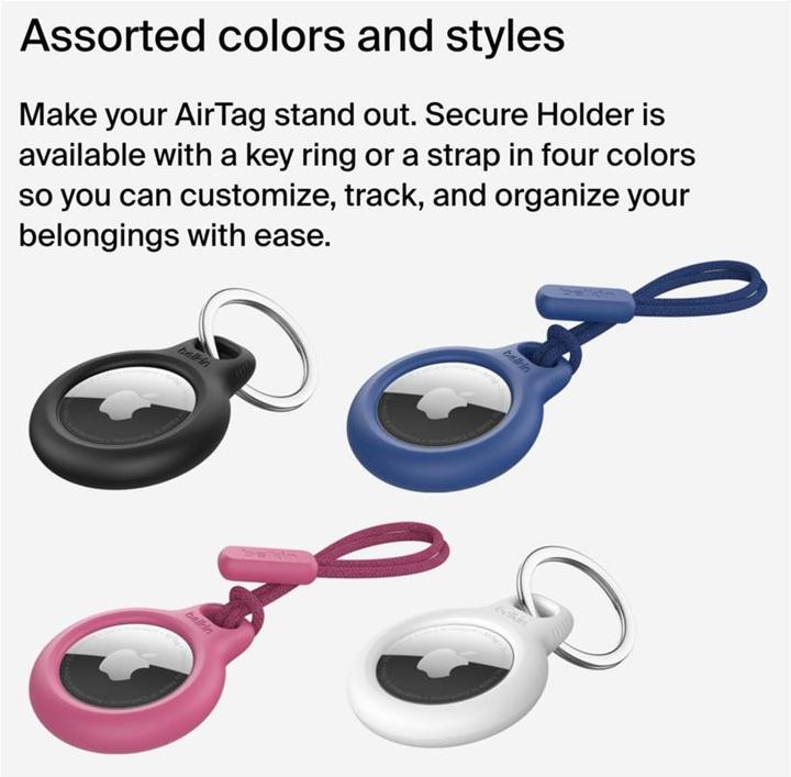 Produktbild Belkin AirTag Schlüsselanhänger