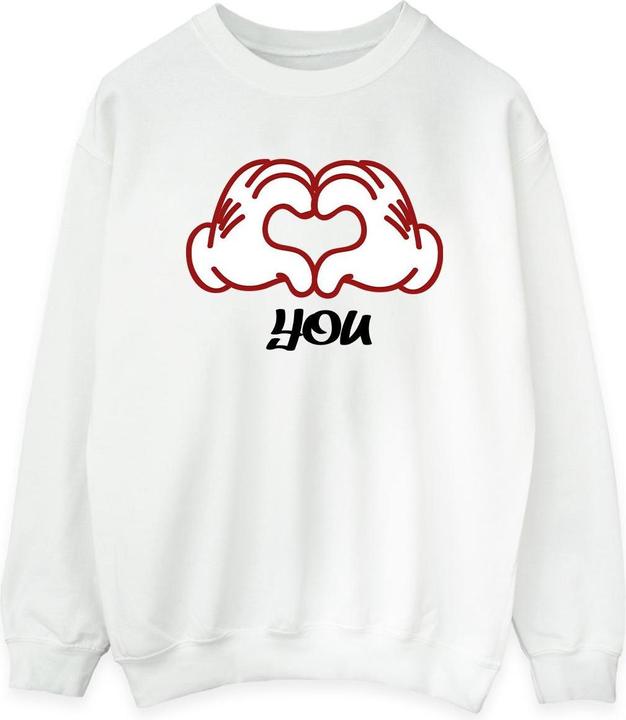 Produktbild Disney Mickey Mouse Love You Hands Sweatshirt (XXL)