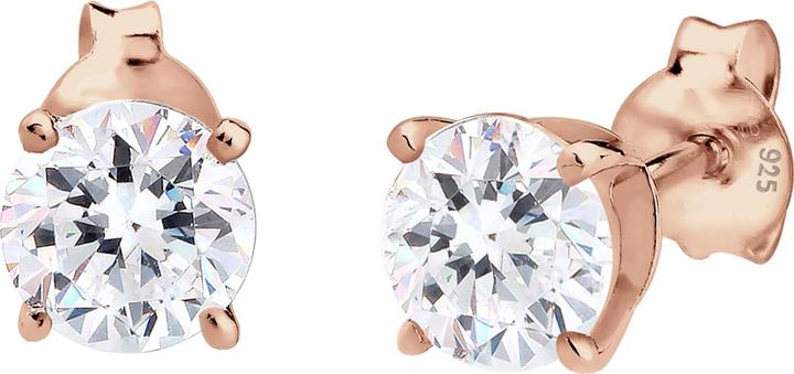 Image du produit Elli Boucles d'oreilles Scintillant cristaux 925 argent sterling (Argent sterling 925, Cristal de verre)
