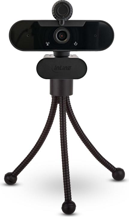 Immagine prodotto InLine ® Webcam FullHD 1920x1080/30Hz con autofocus, cavo di connessione USB Type-C (2.10 Mpx)