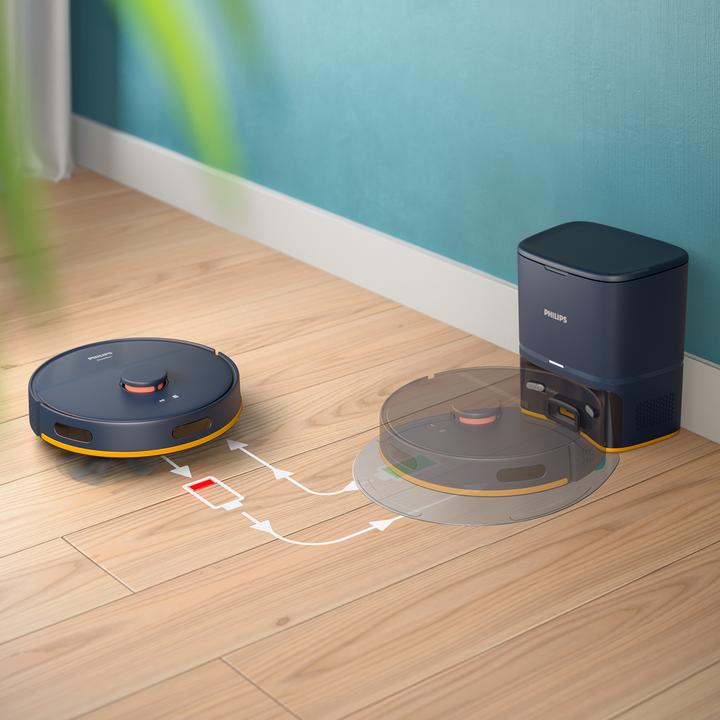 Actual product image Philips XU2100/10 (Vacuum mopping robot)