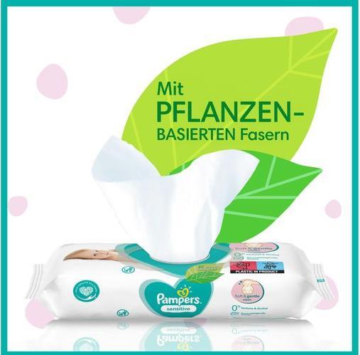 Produktbild Pampers Sensitive (416 Stück)