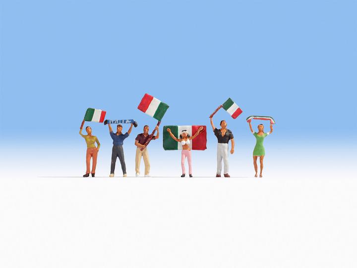 Produktbild Noch 15976 H0 Figuren Fans Italien