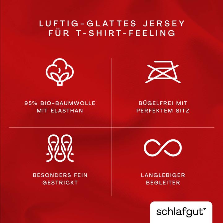 Image du produit schlafgut Knitted Jersey (Housse de couette, 80 x 80 cm)
