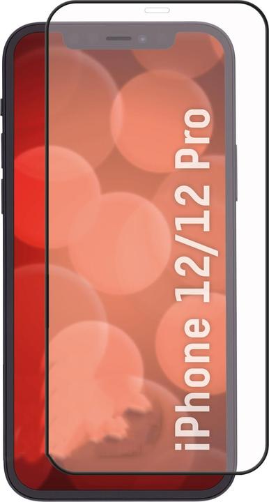 Image du produit Displex Real Glass, Full Cover Panzerglas (1 pièce(s), Apple iPhone 12, Realme 12 Pro+)
