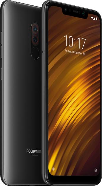 Xiaomi Pocophone F1 (128 GB, Graphite Black, 6.18", Hybrid Dual SIM, 12 Mpx, 4G)