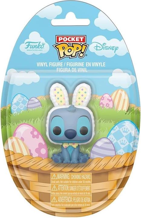 Produktbild Funko Disney Pocket POP! Vinyl Figuren Easter Egg Stitch 4 cm