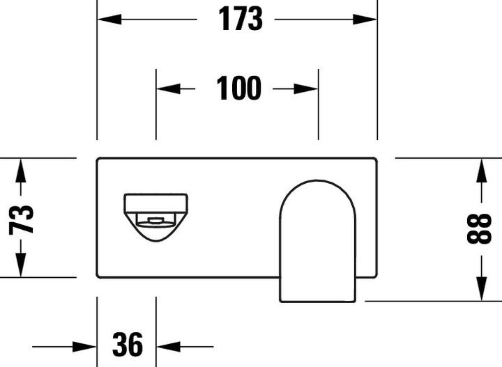 Nutritional values and ingredients Duravit Single lever basin mixer Tulum concealed, projection 171mm black matt