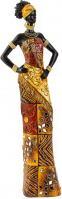 Image du produit IKO Femme africaine, debout, à, coloré, vêtements, h =