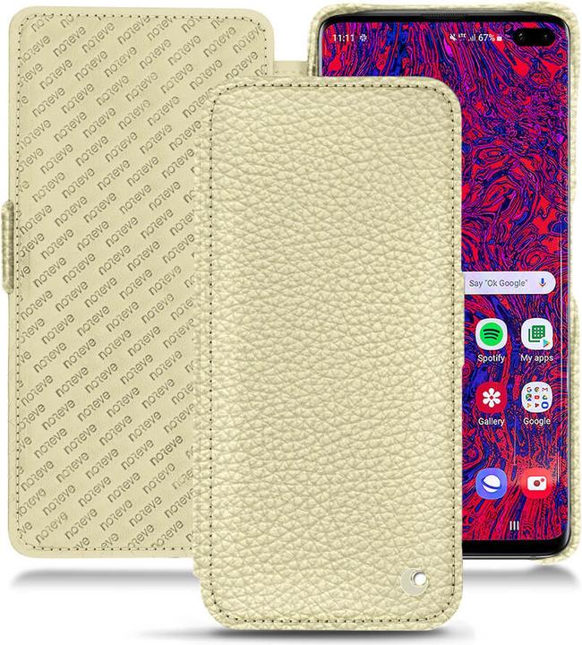 Actual product image Noreve Leather case horizontal (Samsung Galaxy S10+)