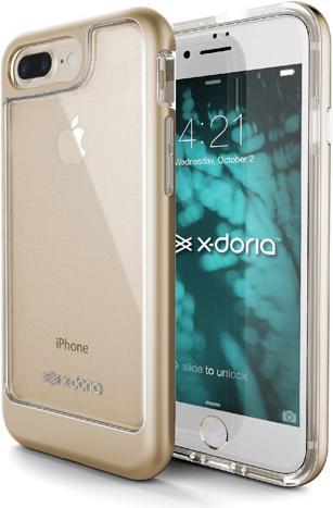 Actual product image Raptic iPhone 7 Plus / 8 Plus – EverVue Case mit goldfarbenem Rahmen (Apple iPhone 7 Plus, Apple iPhone 8 Plus)