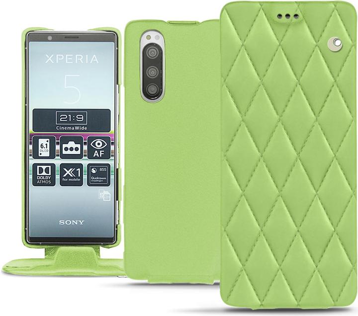 Actual product image Noreve Leather cover vertical (Sony Xperia 5)