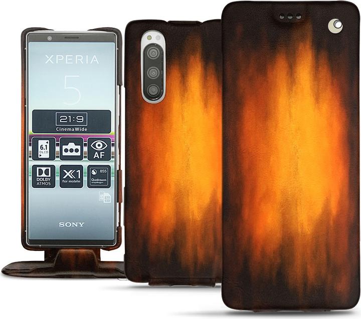 Produktbild Noreve Lederschutzhülle vertikal (Sony Xperia 5)