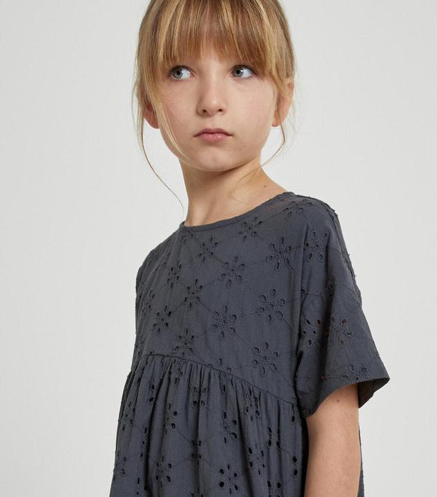 Produktbild La Redoute Collections Kleid mit Lochstickerei (116)
