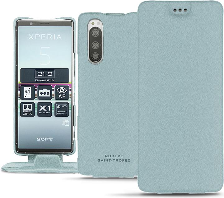 Actual product image Noreve Leather cover vertical (Sony Xperia 5)